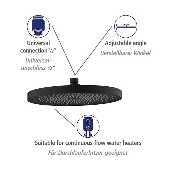 Dušipea ø 26 cm Soft Water - Wenko-image-4