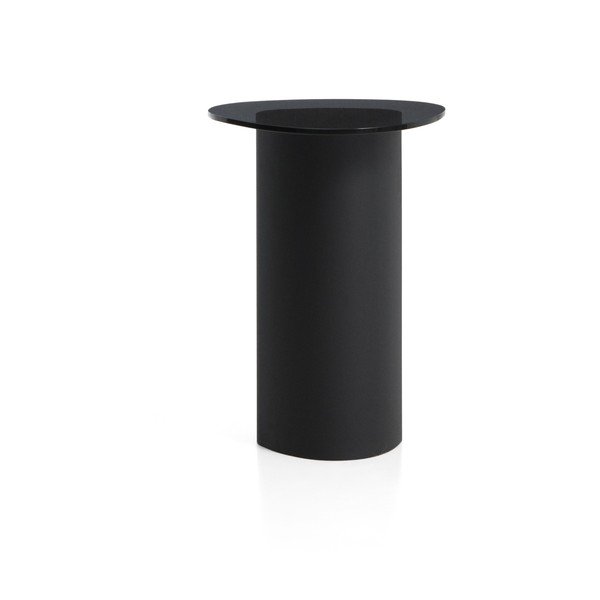 Klaasist pealispinnaga abilaud 47x48 cm Olir - Kave Home-image-4