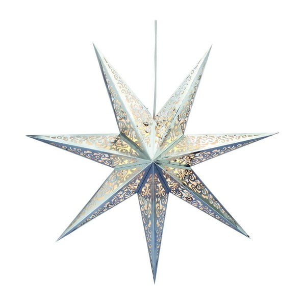 Svítící hvězda Vallby Chrome, 45 cm