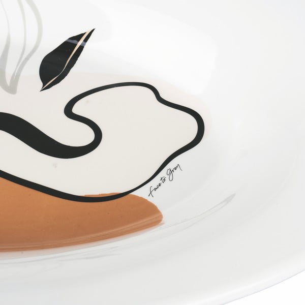 Keraamiline serveerimistaldrik, 48 x 33 cm Face to Grey - VDE Tivoli 1996-image-2