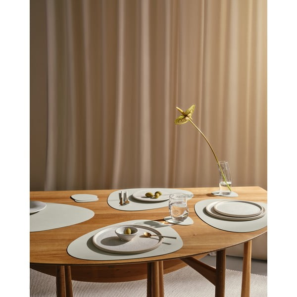 Öko-nahast lauamatt 37x44 cm Curve L Nupo - LIND DNA-image-2