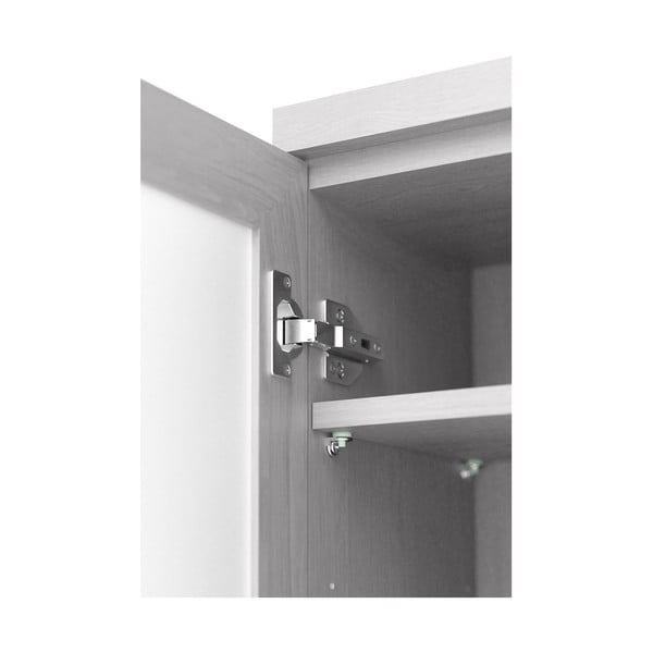 Valge tammepuust vannitoakapp Mezza - Wireworks-image-4