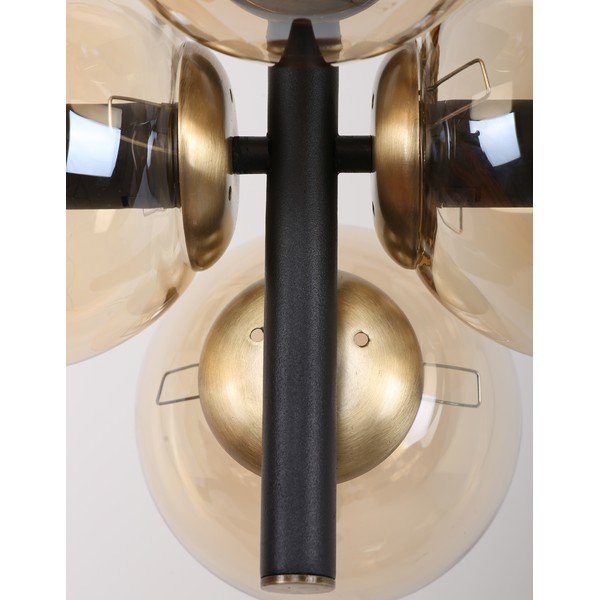 Must rippvalgusti ø 35 cm Forte - Squid Lighting-image-3