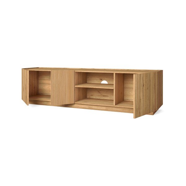 Tammepuust telerilaud naturaalses värvitoonis 180x48 cm Rayana - Marckeric-image-3
