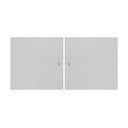Valge uks moodulriiuli süsteemile 2 tk 32x33 cm Mistral Kubus - Hammel Furniture