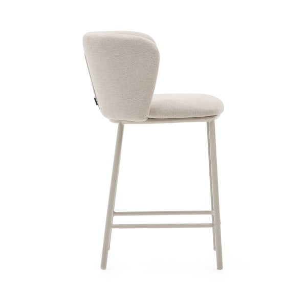 Beež baaritool (istme kõrgus 65 cm) Ciselia - Kave Home-image-4