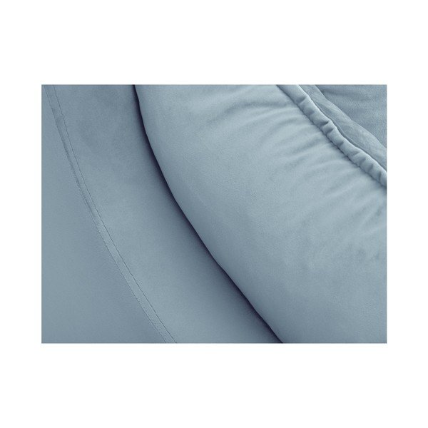 Helesinine sametne diivan Freesia, 150 cm - Mazzini Sofas-image-4