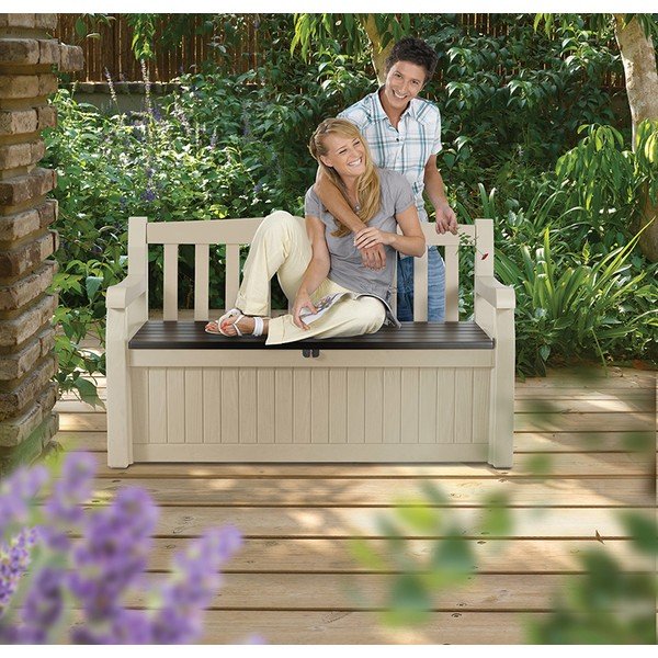 Beež plastikust aiapink Eden - Keter-image-4
