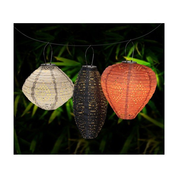 Valge päikesepaneeliga LED-latern (kõrgus 22 cm) Harwood - House Nordic-image-2