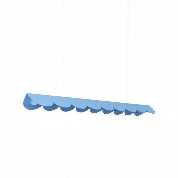 Helesinine alumiiniumist LED-rippvalgusti BISCUIT - Thoro