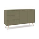 Roheline matt kummut 140x81x40 cm Campus - Marckeric
