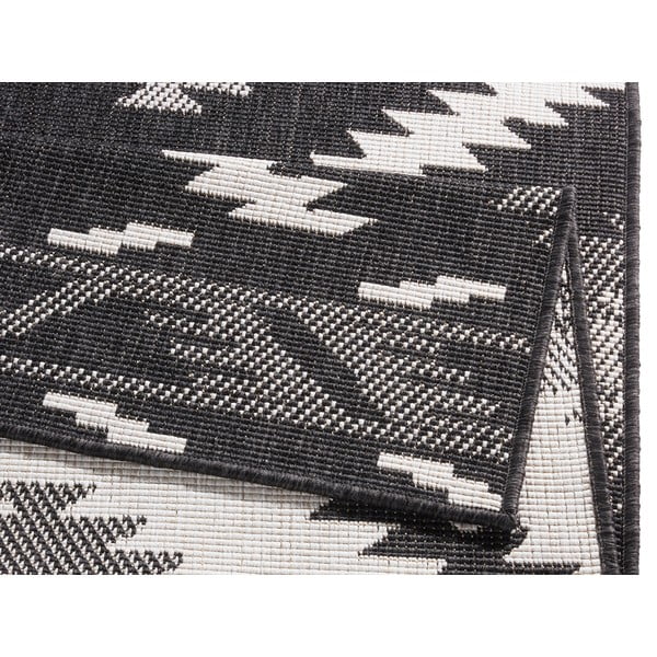 Must ja kreemjas välisvaip , 230 x 160 cm Malibu - NORTHRUGS-image-4