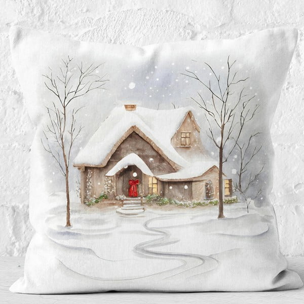 Jõulumotiividega padjapüür 43x43 cm - Mila Home-image-4
