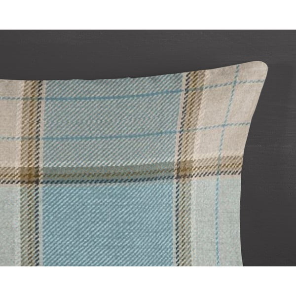 Sinine pikendatud flanellist voodipesu kaheinimesevoodile 200x220 cm Jacco - Good Morning-image-2