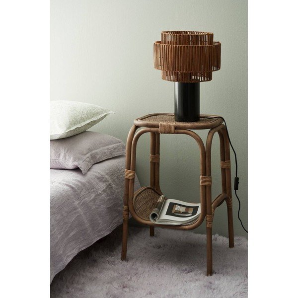 Rotangist ümmargune abilaud ø 41 cm Magnolia - Ellos Home-image-1