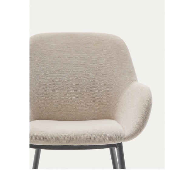 Kreem söögitool Konna - Kave Home-image-1