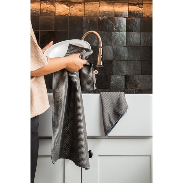 2 rätikut komplektis 40x60 cm Rice - Tiseco Home Studio-image-1