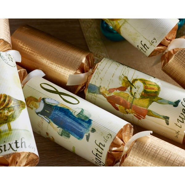 Jõulukrakerid 12tk komplektis 12 Days of Christmas - Robin Reed-image-2