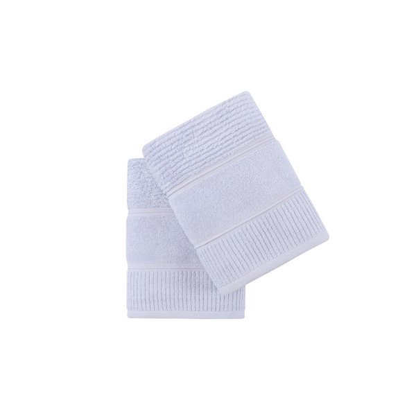 2 helesinise puuvillase rätiku komplekt, 50 x 90 cm Daniela - Foutastic-image-3