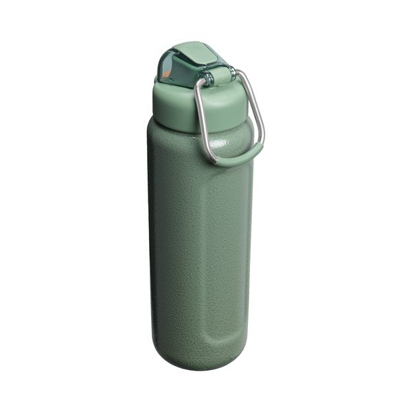 Roheline roostevabast terasest reisipudel 700 ml Wellspring Bottle Hammertone Green - Stanley-image-2