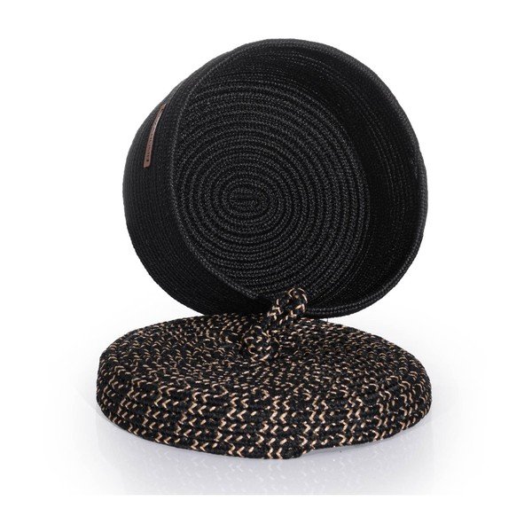 Kaanega riidest dekoratiivne hoiukarp - Mioli Decor-image-2