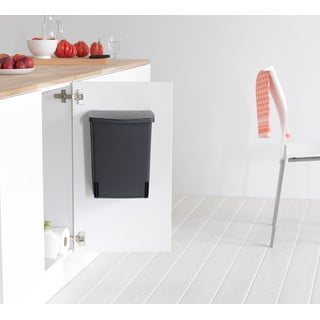 Must integreeritav plastikust prügikast 10 L - Brabantia
