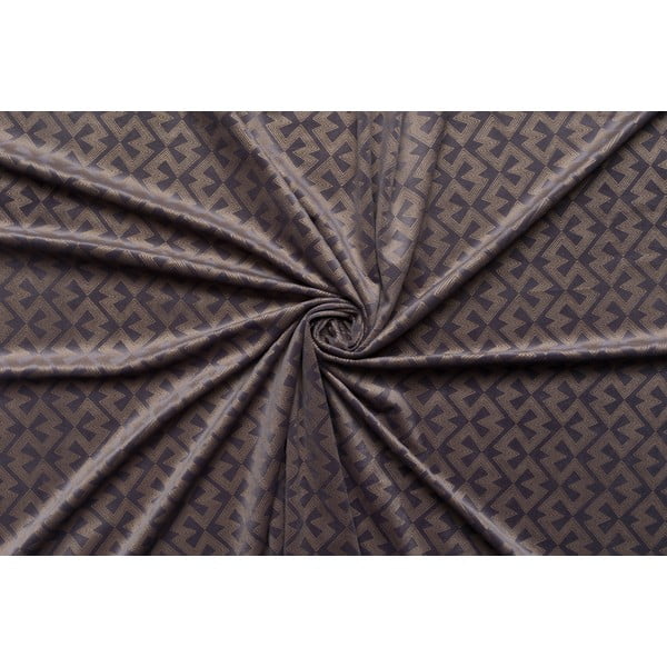 Pruun kardin 140x260 cm Casal - Mendola Fabrics-image-1