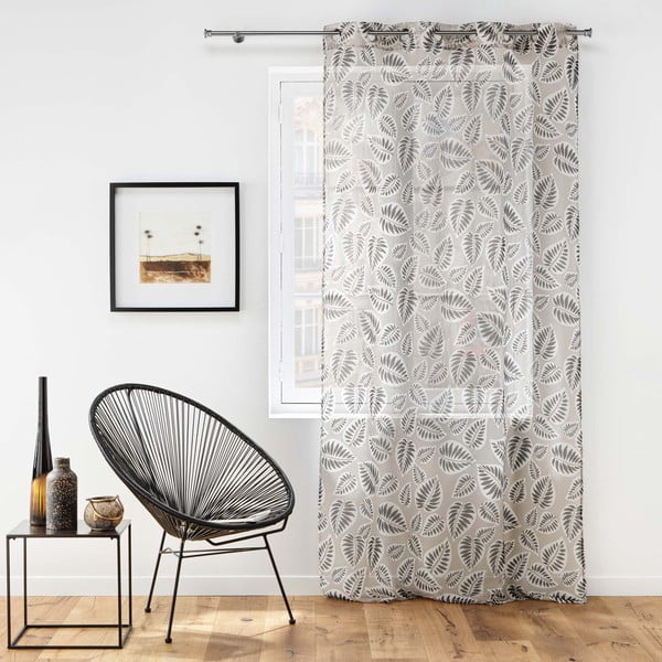 Must-beež voile kardin 140x240 cm Alma - douceur d'intérieur-image-2