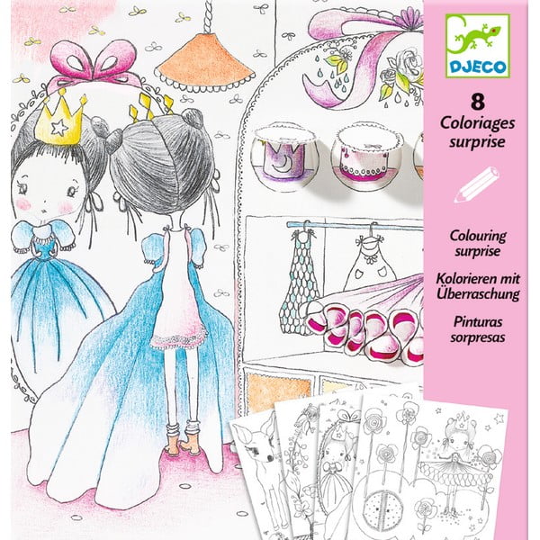 Laste paljastavad pildid Väike tüdruk - Djeco