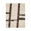 Kreem kahepoolne villane vaip 160x230 cm Hadin - Kave Home