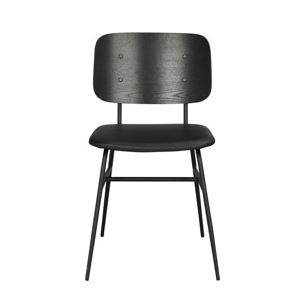 Must söögitool musta istmega Brent - Rowico-image-2