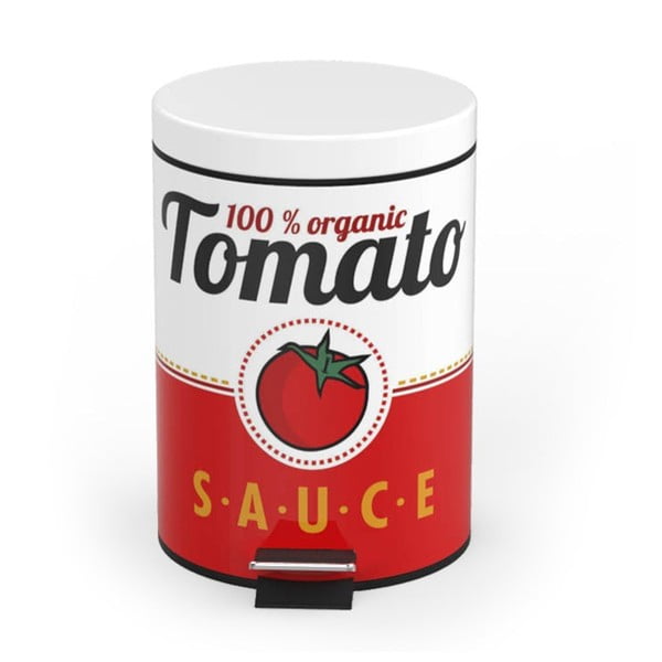 Pedálový odpadkový koš Tomato Sauce, 20 l