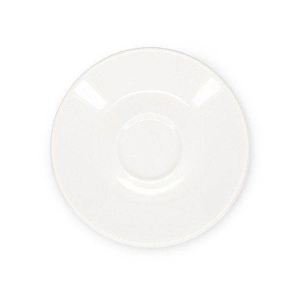 Valge portselanist alustass ø 12,5 cm Barista - BonBistro