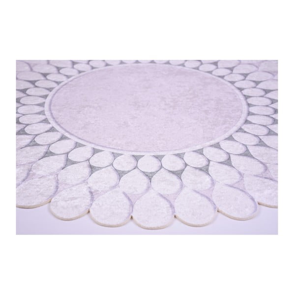 Vaip Zinno , ⌀ 100 cm Yesil - Vitaus-image-2