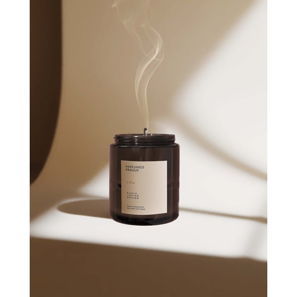 Lõhnastatud sojavahaküünal Slavic Edition: #88 Pärn, Sammal, Hibisk – Perfumed Prague-image-4