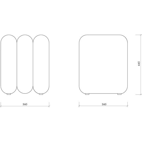 Pruunist buklé kangast taburet Radd - noo.ma-image-4