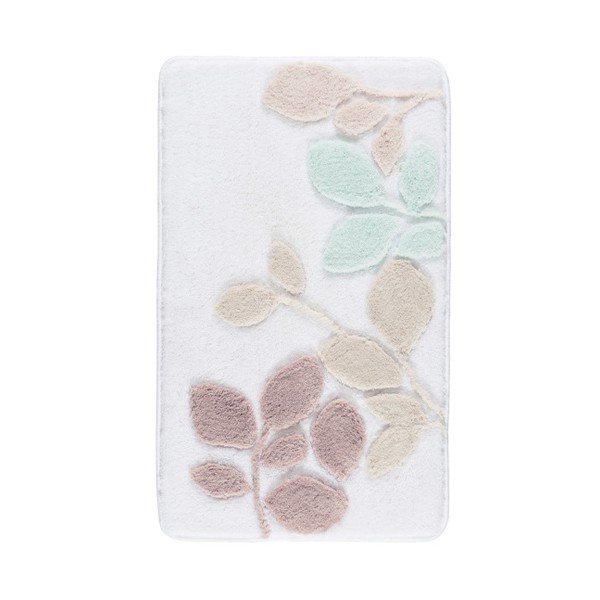 Bílá koupelnová předložka Confetti Bathmats Babilon, 60 x 100 cm-image-1