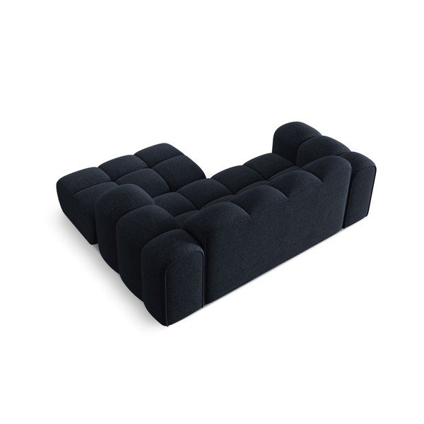 Tumesinine šenillist nurgadiivan (parem nurk) Treno - Cosmopolitan Design-image-3