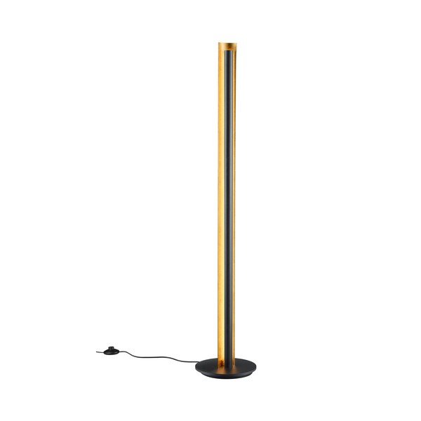 Must hämardatav LED-põrandavalgusti (kõrgus 142,5 cm) Texel - Trio