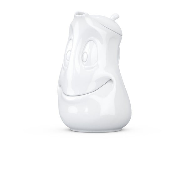 Valge naeratav portselanist teekann , maht 1200 ml Good Mood - 58products-image-2