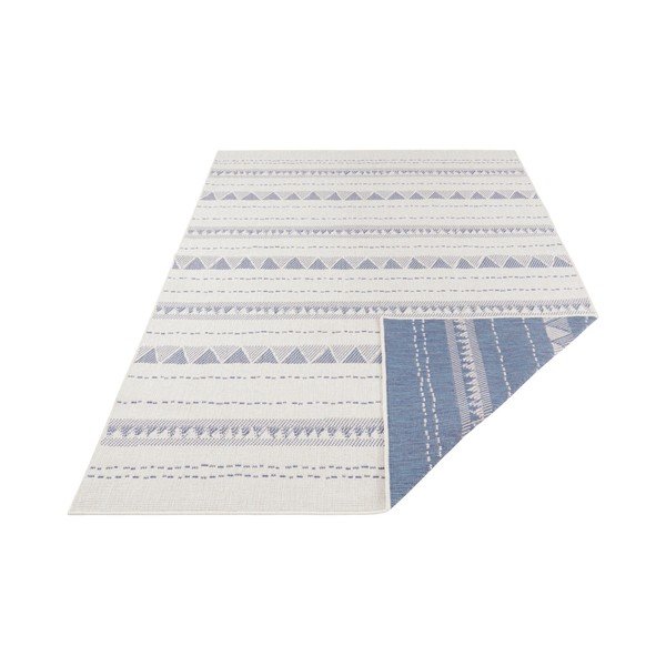 Sinine ja kreemikas õuevaip , 160 x 230 cm Bahamas - NORTHRUGS-image-2