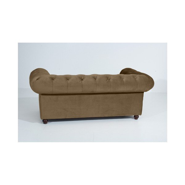Pískově hnědá pohovka Max Winzer Orleans Velvet, 196 cm-image-3