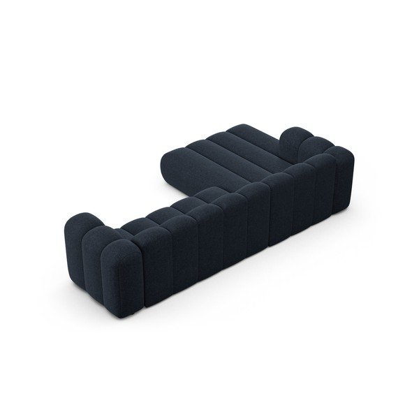 Tumesinine šenillist nurgadiivan (vasak nurk) Lupine - Micadoni-image-3