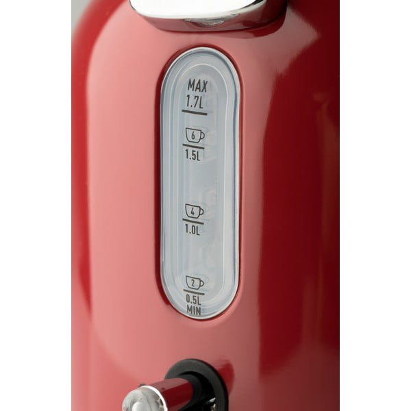 Punane veekeetja 1,7 l Dorset Putty - Haden-image-4