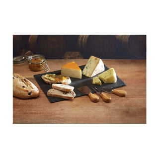 Juustunugade ja tahvelplaadi lõikelaudade komplekt, 35 x 25 cm Master Class Artesà - Kitchen Craft