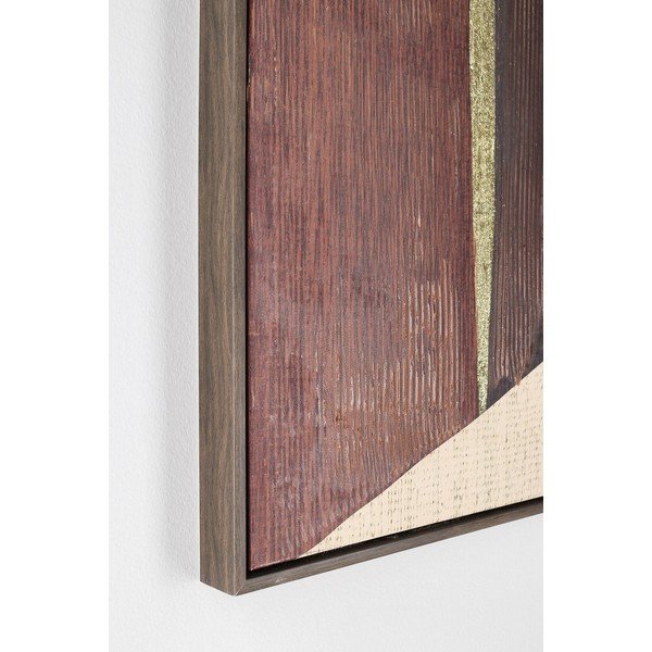 Trükitud/käsitsi maalitud elementidega pilt raamiga/lõuendil 83x123 cm Gallery - Bizzotto-image-2