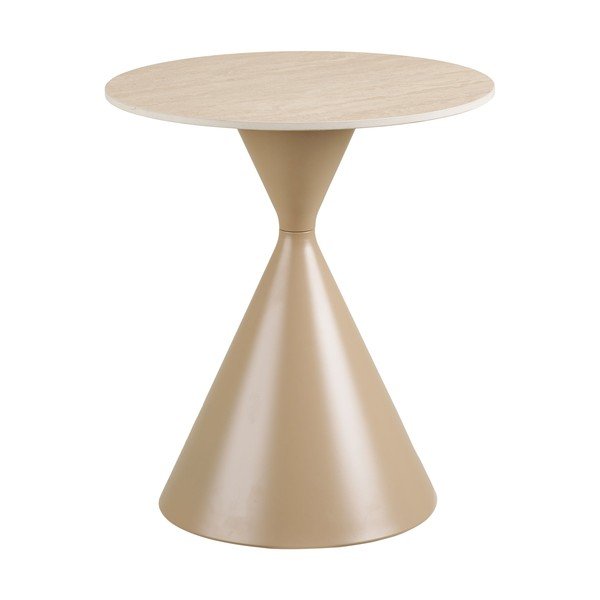 Ümmargune abilaud keraamilise pealispinnaga ø 50 cm Annecy - House Nordic-image-2