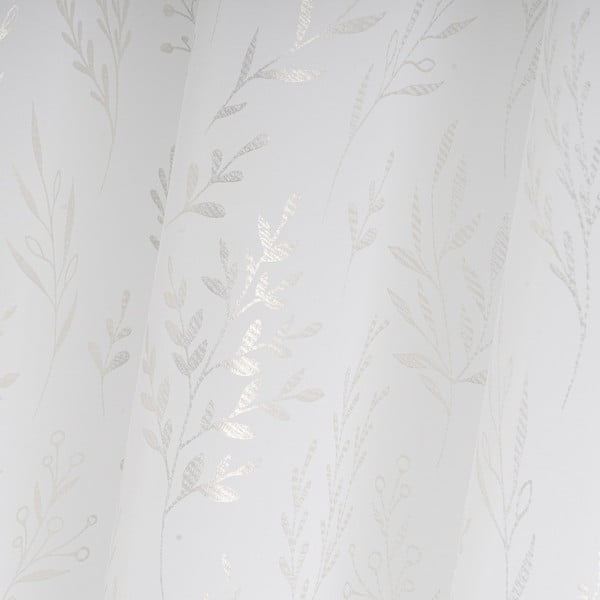Valge-hõbedane kardin 140x260 cm Buds - Casa Selección-image-4