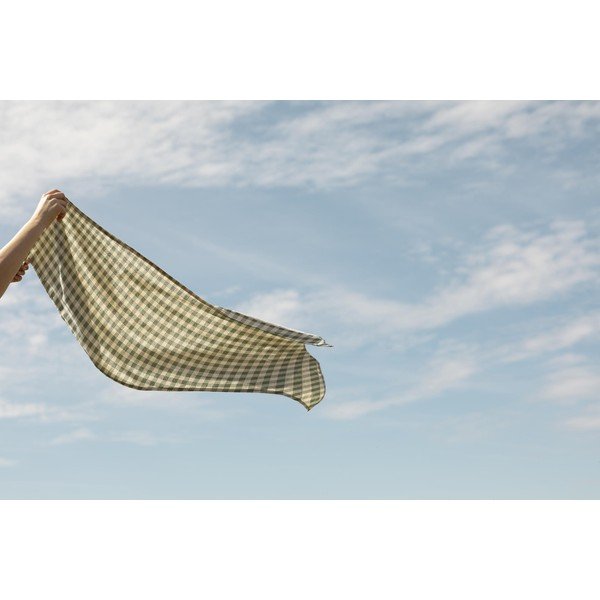 Laudlina Roheline Vichy, 140 x 200 cm - Really Nice Things-image-3
