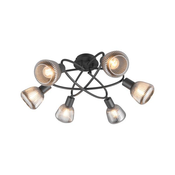 Must laevalgusti klaasist varjuga Tarifa - Trio-image-2